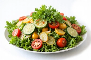 Blog post image showing a colorful salad